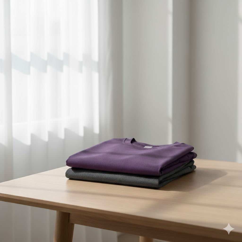 Purple × Steel Grey
